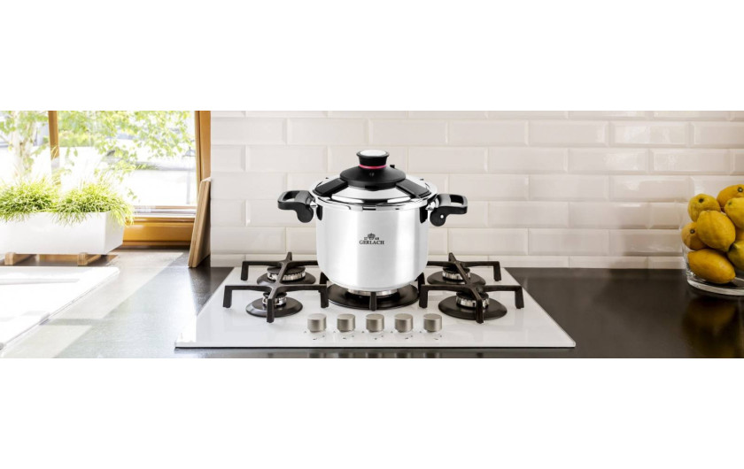 Zestaw garnków PRESTIGE PLUS + szybkowar AMBIENTE 6L