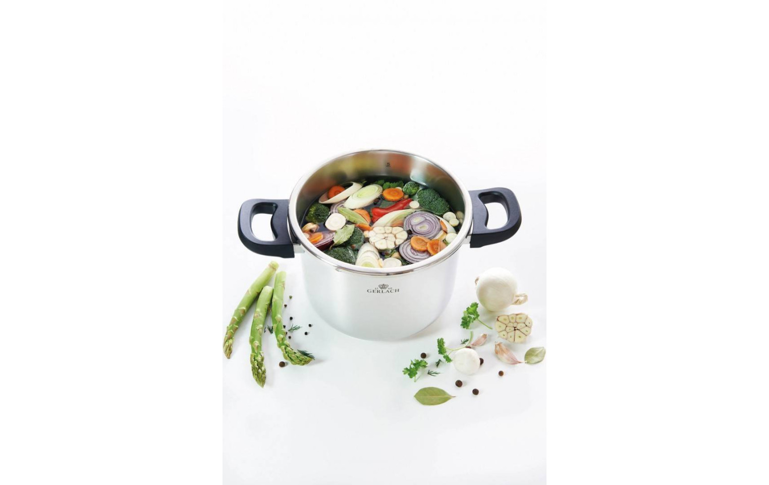 Zestaw garnków PRESTIGE PLUS + szybkowar AMBIENTE 6L