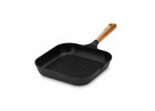 Garnek 24/28 cm + patelnia 24 cm + patelnia grillowa 28 cm + patelnia WOK + deska NATUR