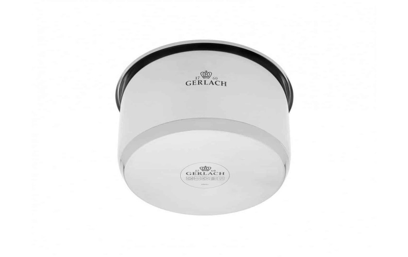 SMART STEEL patelnia 20cm + garnek 18cm (2l) + rączka