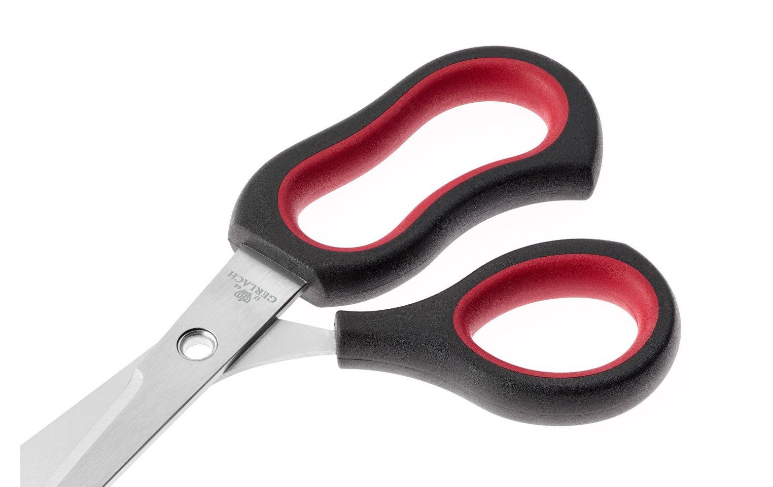 Zestaw noży w bloku SMART BLACK + Ostrzałka GRANITEX 3 w 1 + Nożyczki półkrawieckie 225 mm ASSIST