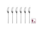 Widelczyki do ciasta 6szt. połysk MODERN