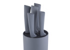 Zestaw noży w bloku SMART GREY