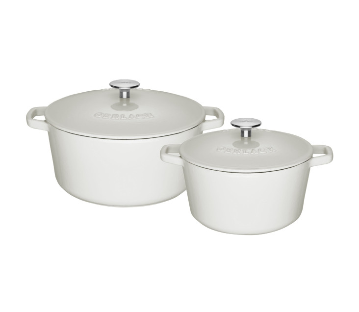 Zestaw 2 garnków żeliwnych 3 i 5 l NATUR IRON