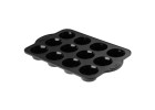 Silikonowa forma do pieczenia na muffiny 12szt SMART BLACK