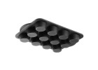 Silikonowa forma do pieczenia na muffiny 12szt SMART BLACK