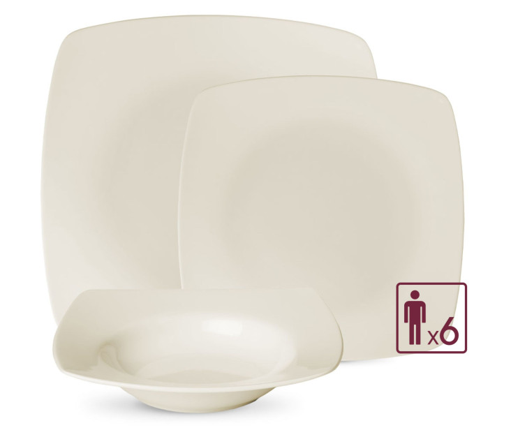 VALOR Kpl. talerzy obiadowych 18el./6os.