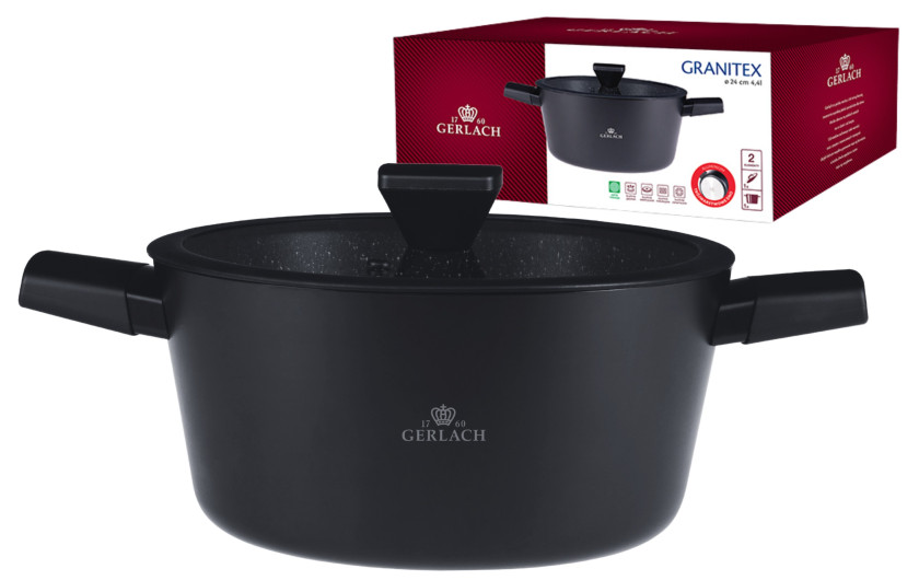 OUTLET - Garnek GRANITEX 24 cm