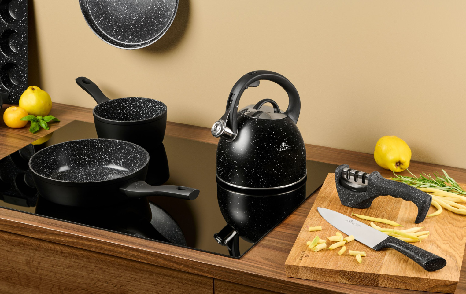 Patelnia GRANITEX 24 cm z powłoką ceramiczną