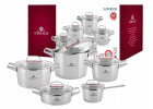 Zestaw garnków 10 el. SUPERIOR + szybkowar 6L AMBIENTE