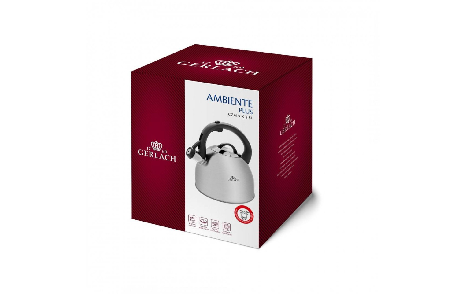 Czajnik AMBIENTE 2,8L mat