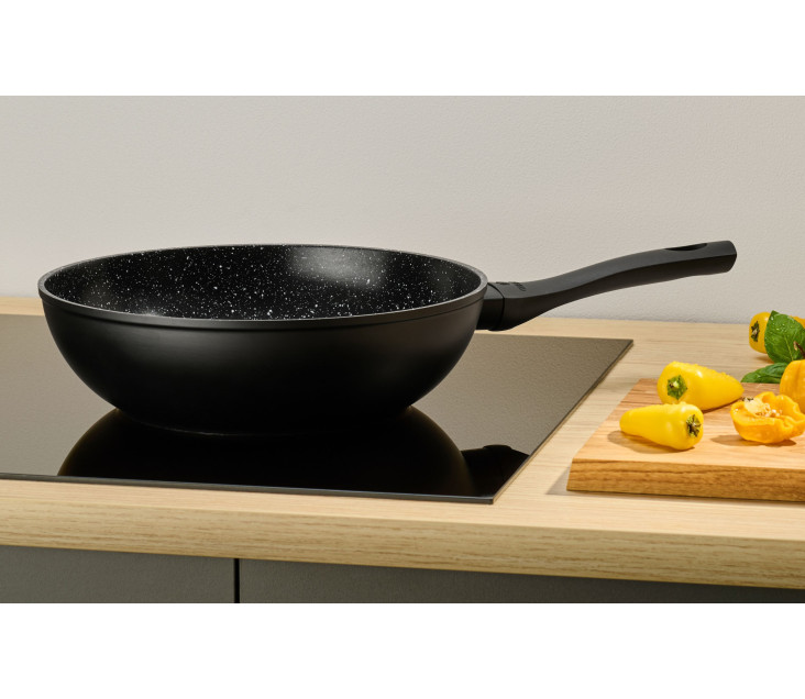 Patelnia Wok GRANITEX 28 cm