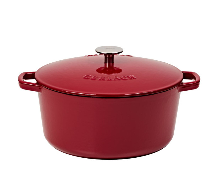 Garnek żeliwny 5 l NATUR IRON bordowy