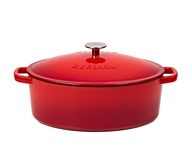 Brytfanna żeliwna 5,5 l NATUR IRON czerwony gradient