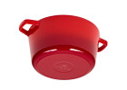 Zestaw 2 garnków żeliwnych czerwony gradient 3 i 5 l NATUR IRON