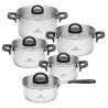 Zestaw garnków AMBIENTE PLUS 10 el.
