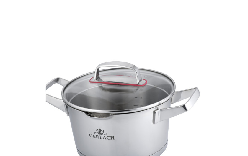SUPERIOR Kpl. garnków 10el + AMBIENTE Garnek 10l + MUZA Łyżka wazowa