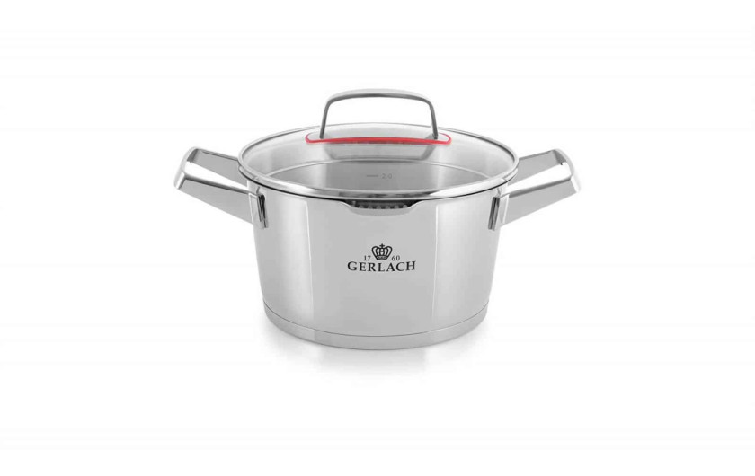 SUPERIOR Kpl. garnków 10el + AMBIENTE Garnek 10l + MUZA Łyżka wazowa