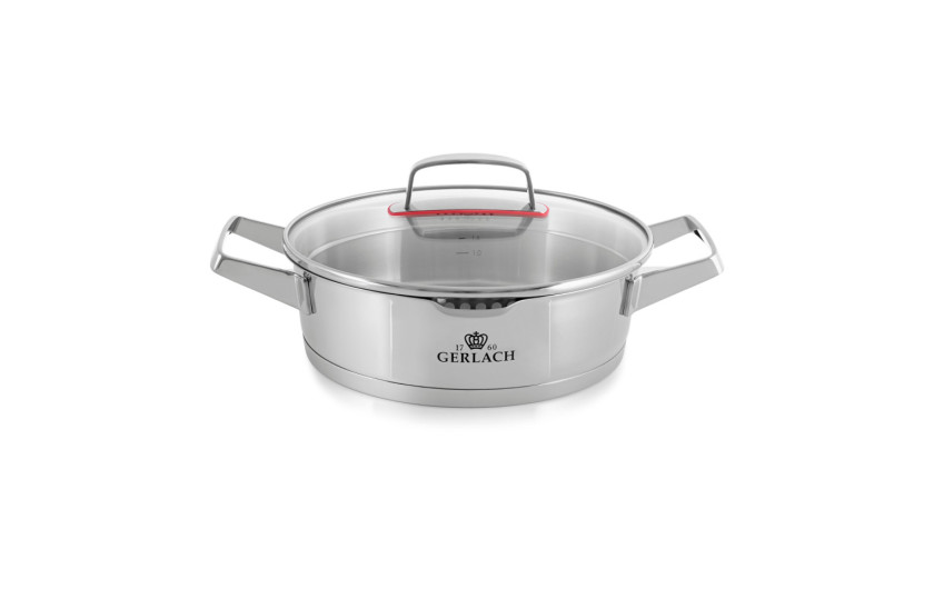 SUPERIOR Kpl. garnków 10el + AMBIENTE Garnek 10l + MUZA Łyżka wazowa