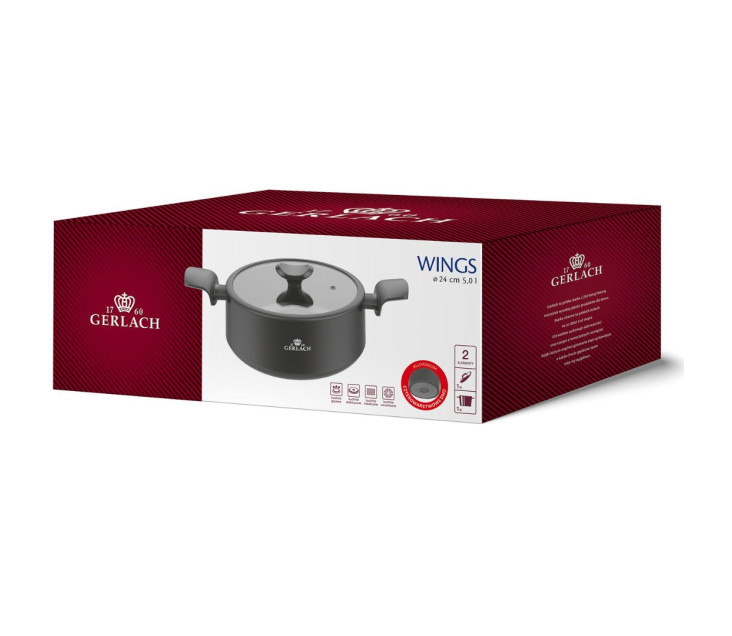 Garnek WINGS 24 cm