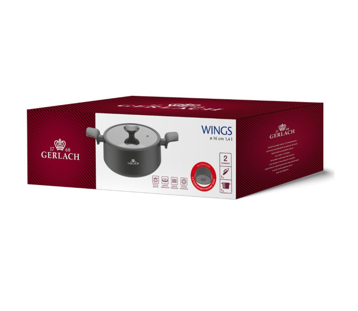 Garnek WINGS 16 cm