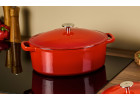 Brytfanna żeliwna 5,5 l NATUR IRON czerwony gradient