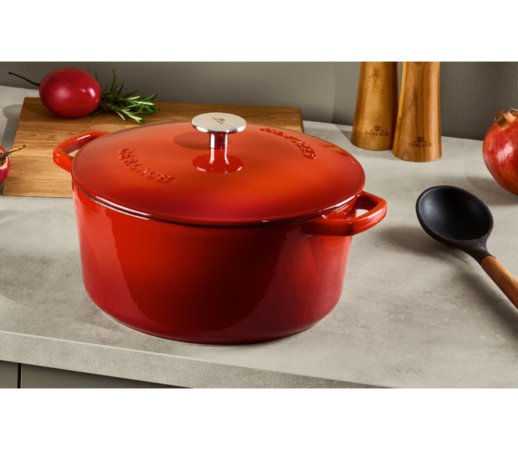 Garnek żeliwny 5 l NATUR...