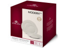 MODERN NEW IVORY Kpl. talerzy obiadowych 18el./6os.