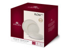 FLOW NEW Komplet talerzy obiadowych 18el./6os.