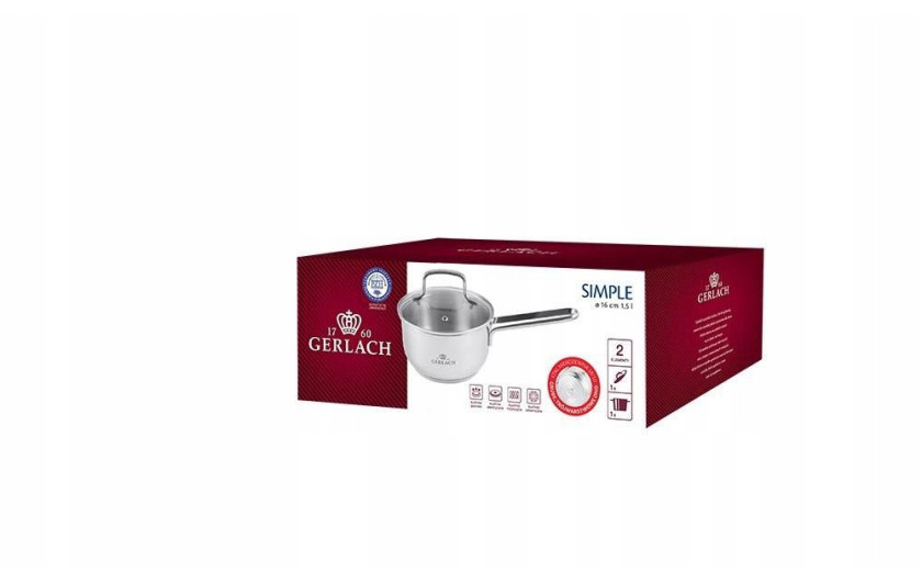 OUTLET -  z rączką SIMPLE 16cm – 1.5L