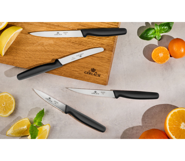 Komplet 2 noży + obieraczka...