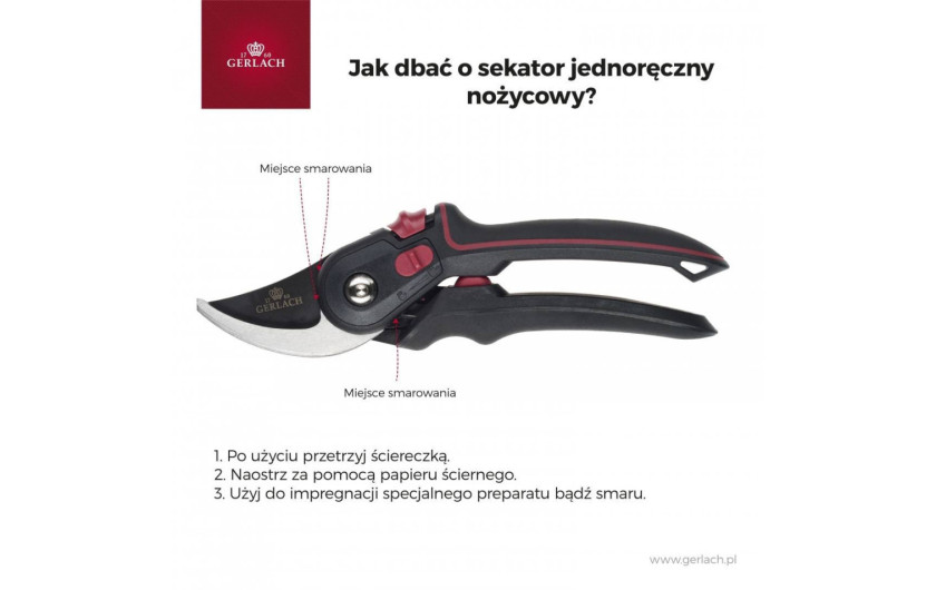 ASSIST Sekator jednoręczny nożycowy