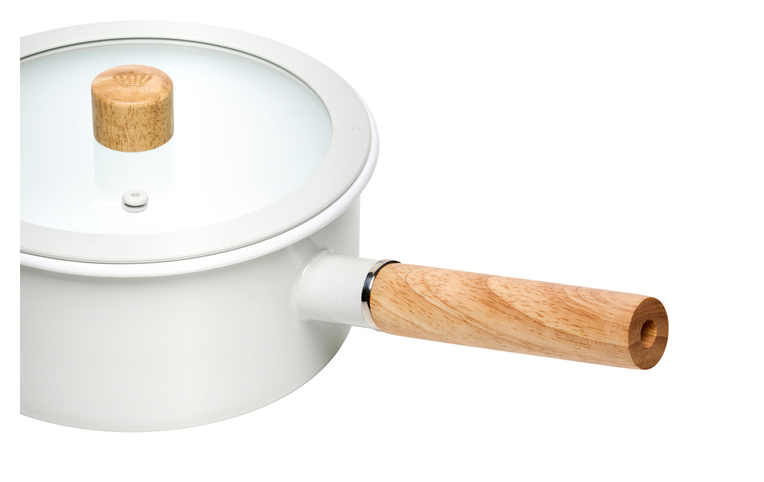Zestaw garnków emaliowanych NATUR ENAMEL białe 6 el. Zestaw garnków emaliowanych NATUR ENAMEL białe 6 el.