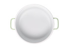 Garnek emaliowany NATUR ENAMEL pastelowo-zielony 24 cm 5 l