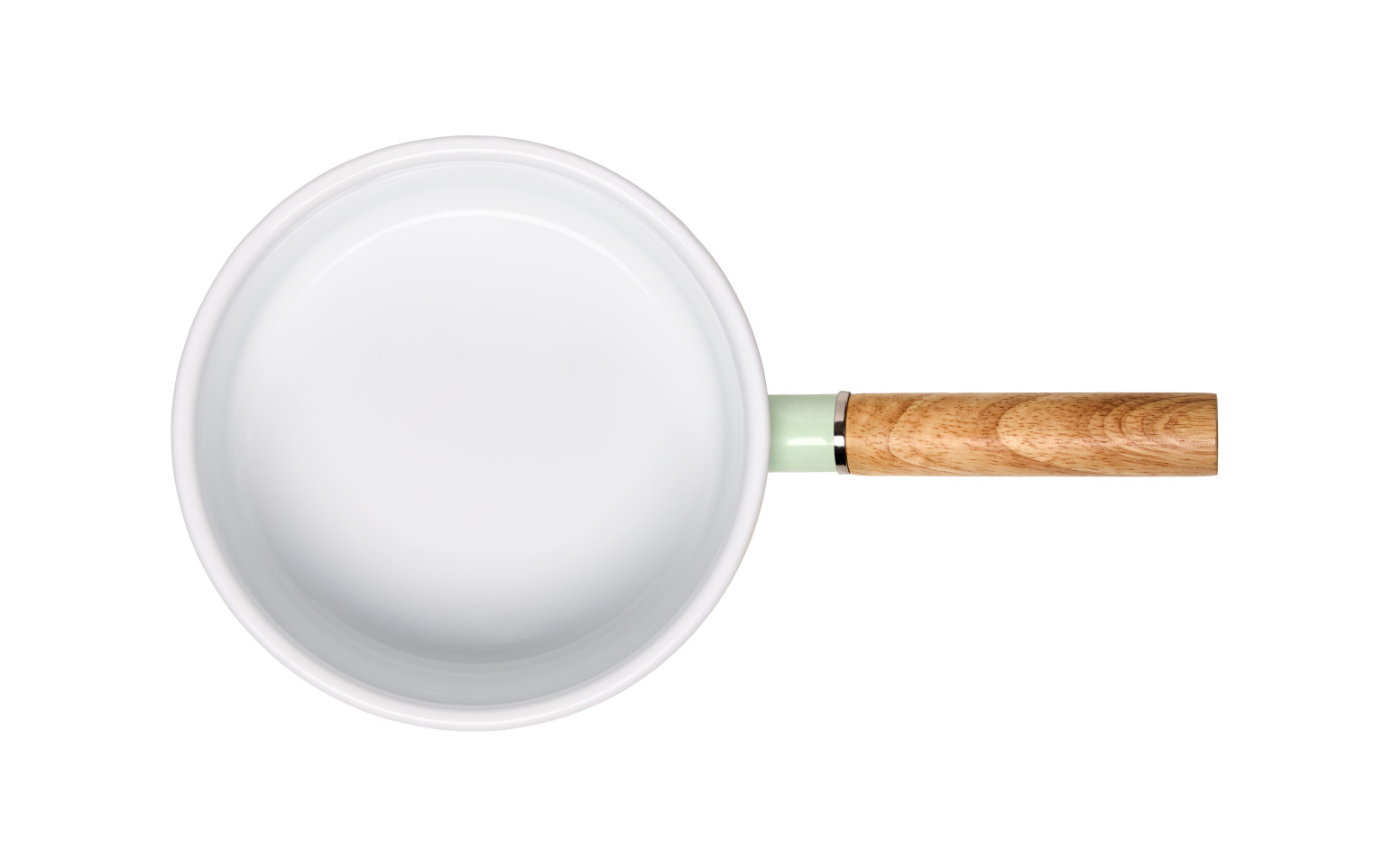 Zestaw garnków emaliowanych NATUR ENAMEL pastelowo-zielone 6 el.