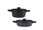 GRANITEX zestaw garnków 24/28cm