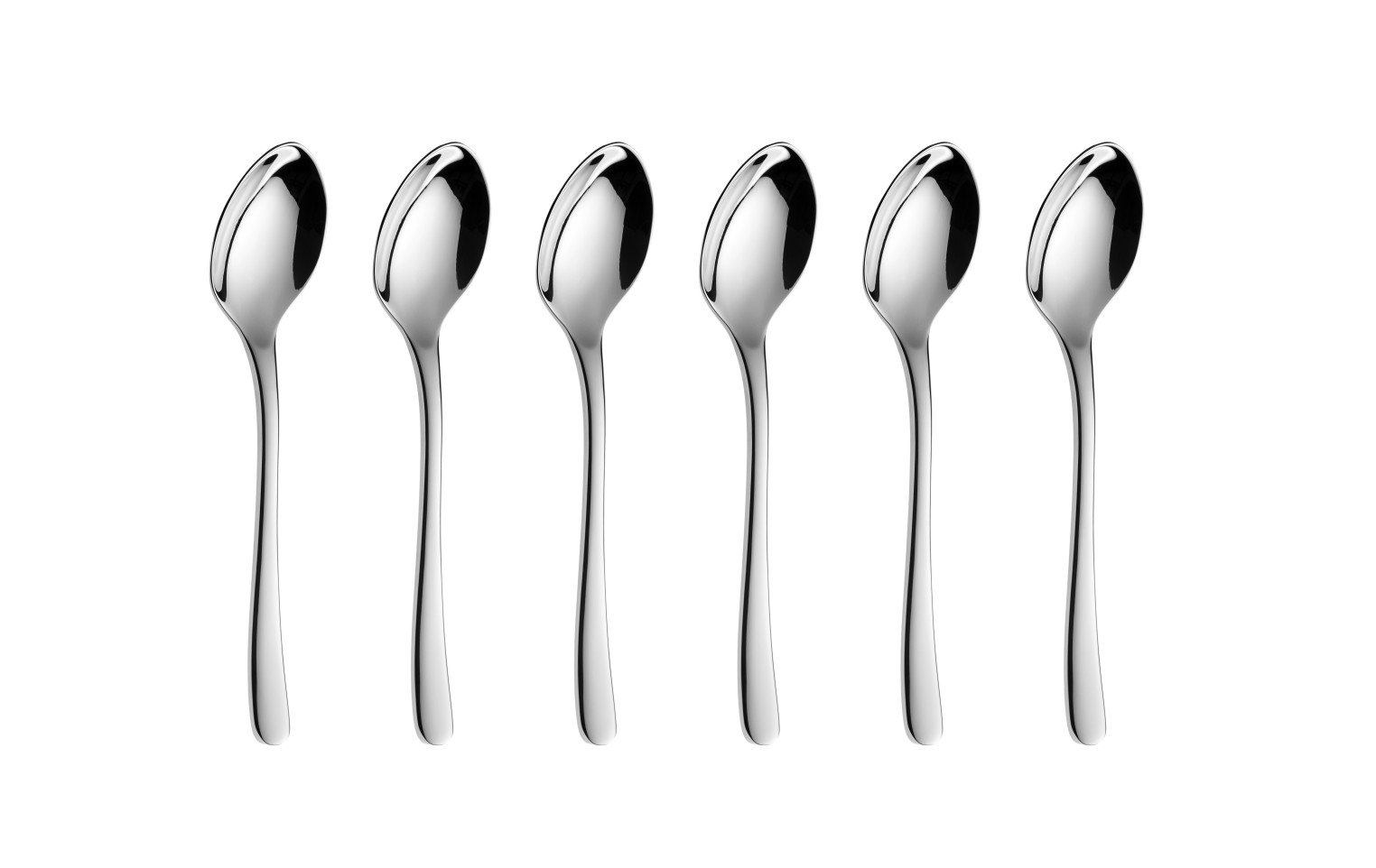 MUZA Łyżeczki do herbaty 6 szt. połysk