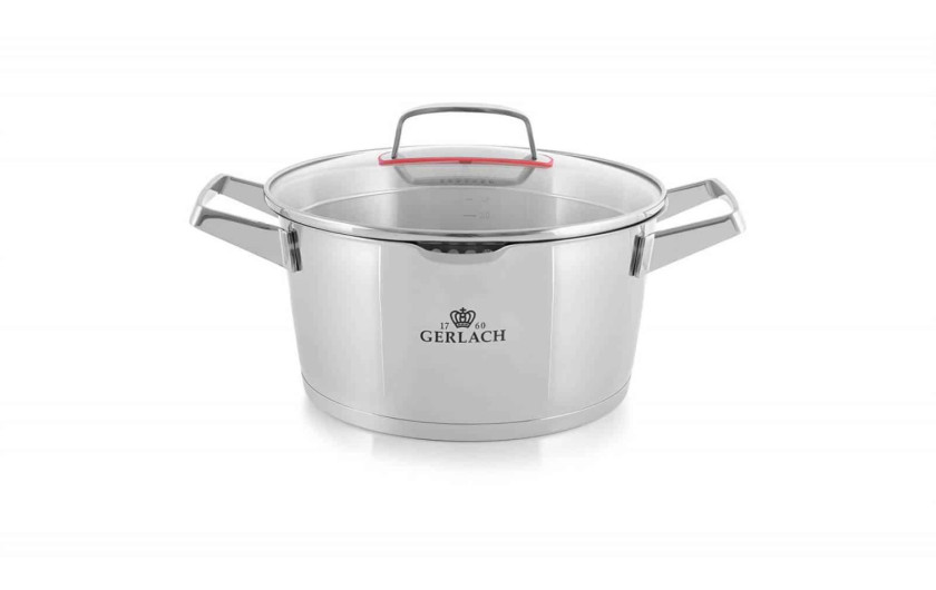 Zestaw garnków 10 el. SUPERIOR + 2x patelnia stalowa Prestige 24/28 cm