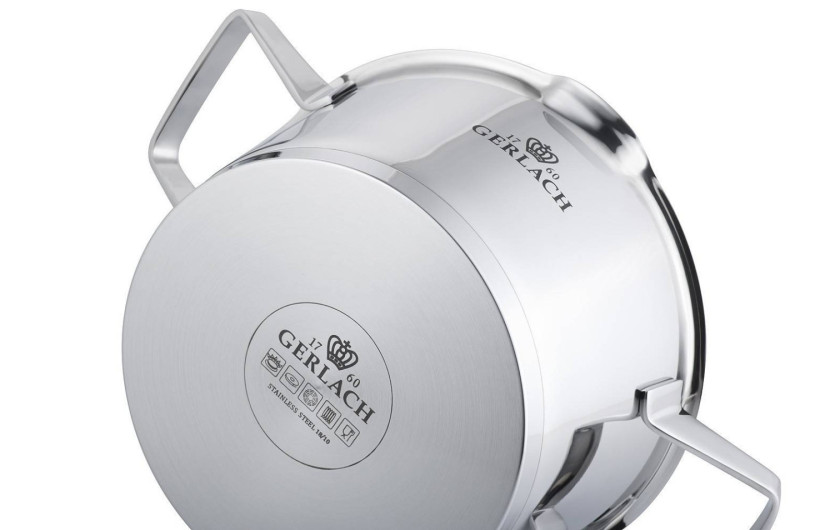 Zestaw garnków 10 el. SUPERIOR + 2x patelnia stalowa Prestige 24/28 cm