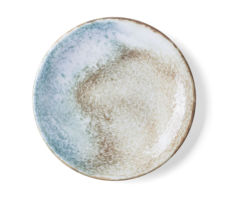 BALANCE TERRA GLOSSY Kpl. talerzy deserowych 21 cm 6 szt.