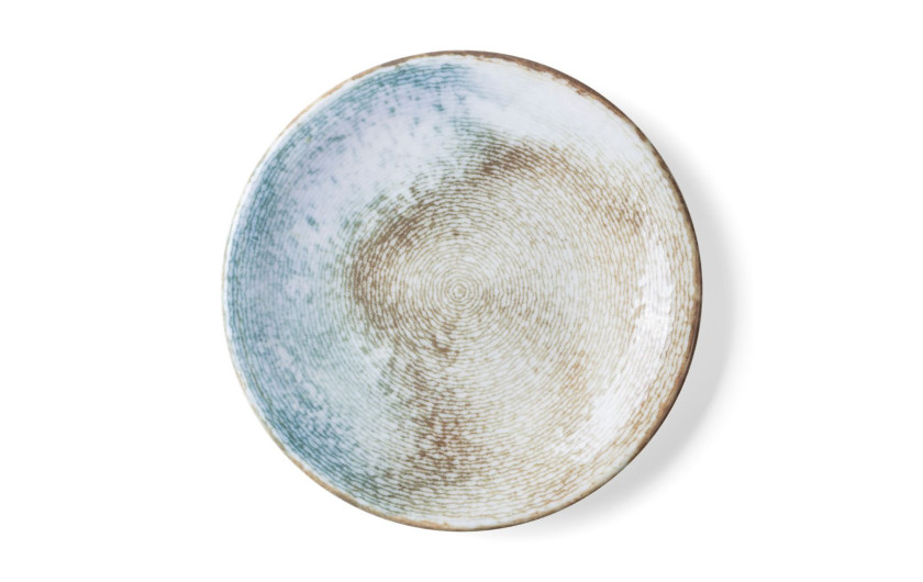 BALANCE TERRA GLOSSY Kpl. talerzy deserowych 21 cm 6 szt.