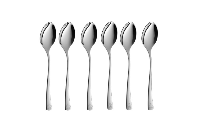 Łyżeczki do herbaty TUNEA Połysk Kpl. 6-szt. Pierniczek