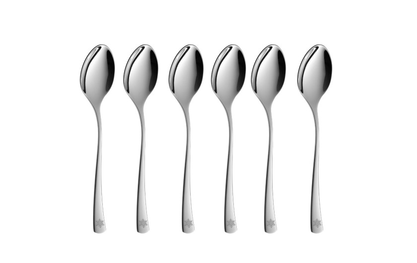 Łyżeczki do herbaty TUNEA Połysk Kpl. 6-szt. Śnieżynka