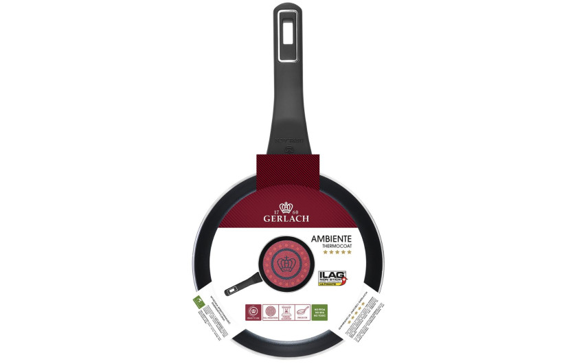 Zestaw 2x patelnia AMBIENTE THERMOCOAT 24/28 cm