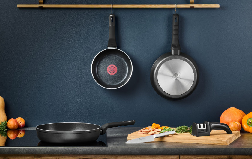 Zestaw 2x patelnia AMBIENTE THERMOCOAT 24/28 cm