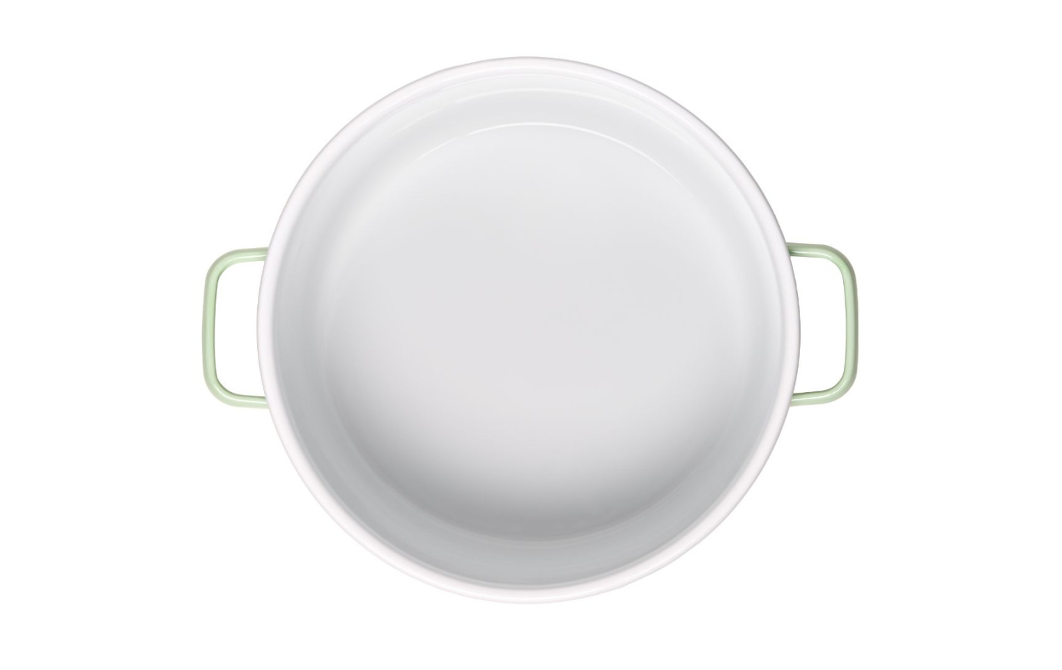 Zestaw garnków 6el. NATUR ENAMEL pastelowozielone + 2x patelnia AMBIENTE Thermocoat 24/28cm