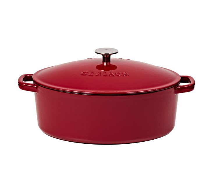 Brytfanna żeliwna 5,5 l NATUR IRON bordowy