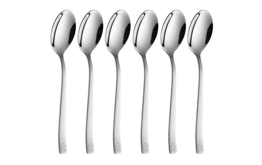 Łyżeczki do herbaty ONDA Kpl. 6-szt. połysk Pierniczek