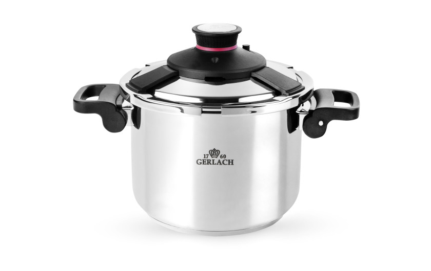 Zestaw garnków SUPERIOR 10 el. + Szybkowar AMBIENTE 6l. + Patelnia Wok HARMONY + pokrywa