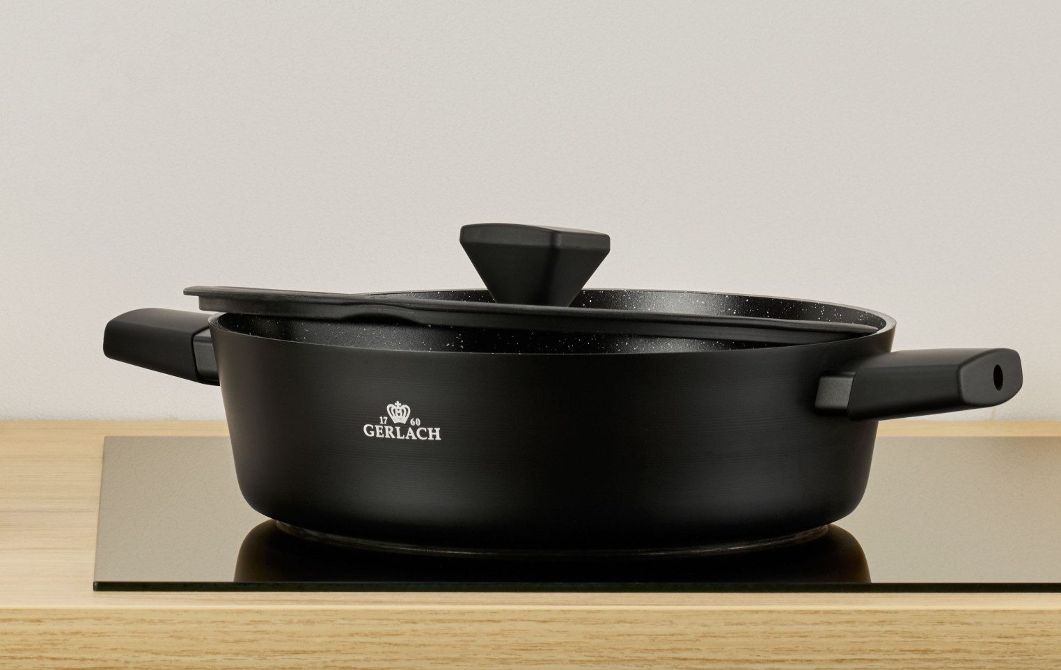 Zestaw 3x patelni 20/24/28 cm GRANITEX + Garnki 24/28 cm GRANITEX + Zestaw garnków 4 el. SMART